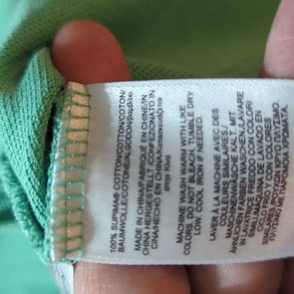 ❤️5/$25 Brooks Brothers Green Performance Polo Shirt - Picture 8 of 9